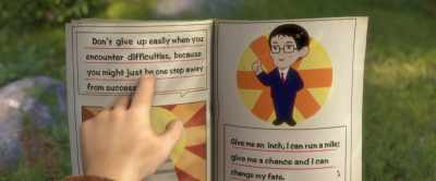 "Don't give up easy
when things are bad, - Fantastica: A Boonie Bears Adventure