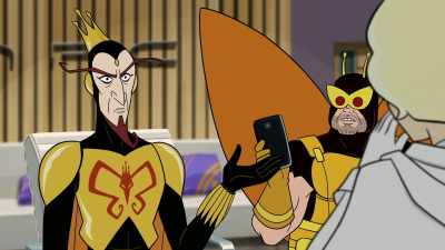 Don't go into the gallery - The Venture Bros.: Radiant Is the Blood of the Baboon Heart