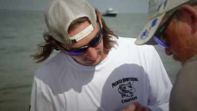 Don't hit that brain now, - Deadliest Catch: Bloodline