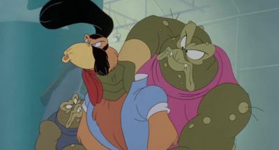 Don't hurt him boys he's got a movie to make - Rock A Doodle
