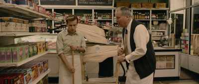 Don't hurt yourself helping out
too much there, Mr. Salesman. - Hello Tomorrow!