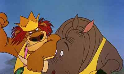 Don't just stand there! Head it in! - Bedknobs and Broomsticks