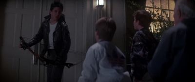 Don't kick the church It's religious - The Monster Squad