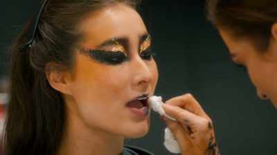 Don't know if I like that to be honest.
Oh, I'm getting a bit stressed now. - Glow Up: Britain's Next Make-Up Star