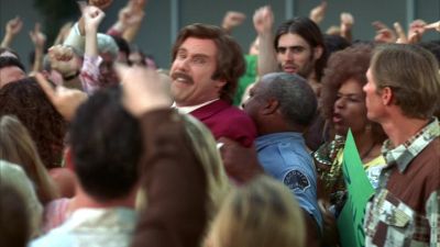 Don't you know I would never say fuck - Anchorman: The Legend of Ron Burgundy