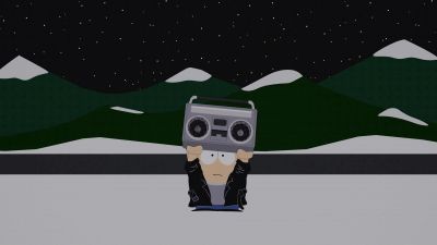 ♪ Don't you know
you're gonna shock the monkey ♪ - South Park
