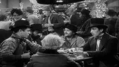 Don't lean on my chair.
It's bad luck. Get away. - Union Pacific