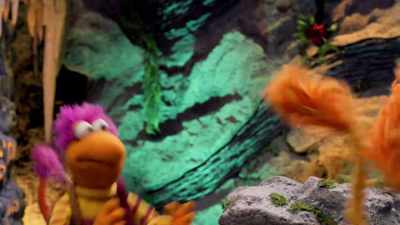 -Don't let it get away! Come on! Come on!
-I'm gonna get it first! - Fraggle Rock: Back to the Rock