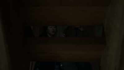 -Don't let her leave, constable.
-(Freya grunts) - The Clearing