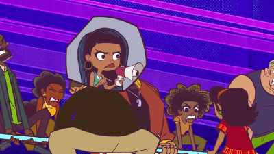 Don't lift with your back!
It's leg day, people! - Marvel's Moon Girl and Devil Dinosaur