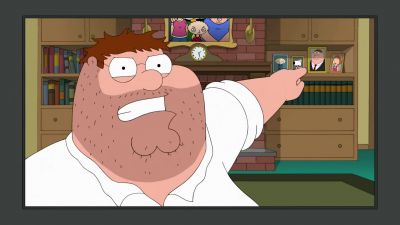 Don't listen to that Peter!
That Peter is a liar! - Family Guy