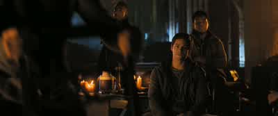 Don't look at himWhy are you looking at himLook at me - Maze Runner: The Death Cure