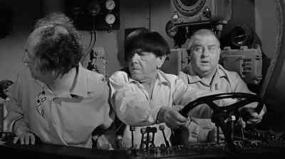 Don't look now,
but I think we're being followed. - The Three Stooges in Orbit