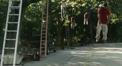 Don't look outside. - The Happening