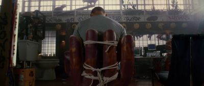 Don't look so scared Mr Santaros - Southland Tales