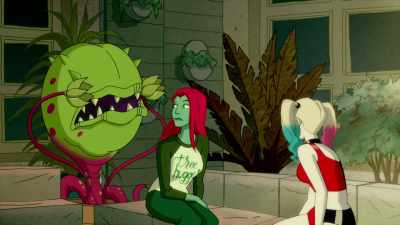 - Don't make a thing of it.
- [Frank crying] - Harley Quinn