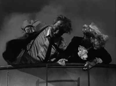 Don't make any noise, they will
think we fell into the boiler. - The Fuller Brush Girl