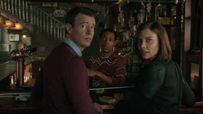 Don't matter,
as long as the beer is cold.
Oh. [ Chuckles ] - Whiskey Cavalier