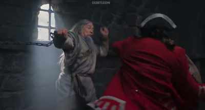 - Don't move!
- Come on! The Dragon Fist! - Iron Mask