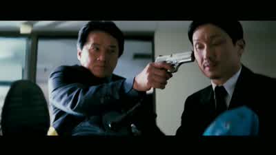 Don't move or I'll blow your ass cheeks off - Rush Hour 3