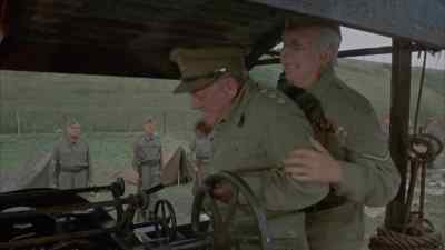 Don't panic, don't panic.
Back it up, back it up. - Dad's Army