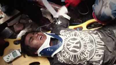 Don't panic, little brother.
You will be fine. Everything is okay. - Aftershock: Everest and the Nepal Earthquake
