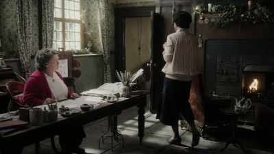 Don't pretend you wouldn't
rather be out there - Roald & Beatrix: The Tail of the Curious Mouse
