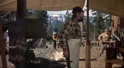 Don't put that sugar
on the wet ground! - Guns of the Timberland