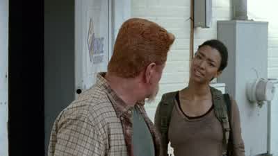 Don't. What? You're smarter than that. We don't need to leave bread crumbs. - The Walking Dead