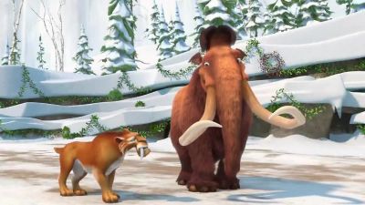 Don't sabers have Christmas traditions - Ice Age: A Mammoth Christmas