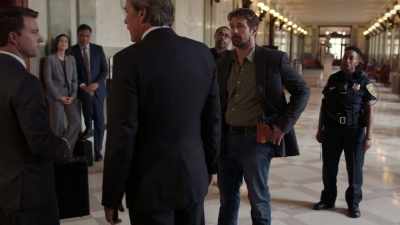 - Don't say a word.
We'll go out the side. - Bluff City Law