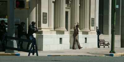 Don't
shoot! Unarmed! Unarmed! - Waco: The Aftermath