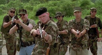 Don't shoot You might hit the boat - Blues Brothers 2000