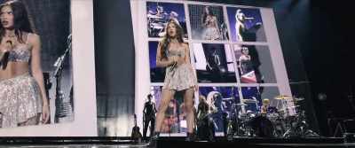 Don't that sign say no
job too small? - Olivia Rodrigo: GUTS World Tour