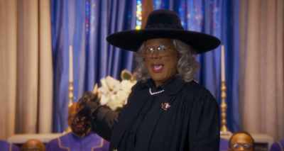 Don't sing long as... he... he...
heaven like they just did. Please. - A Madea Family Funeral