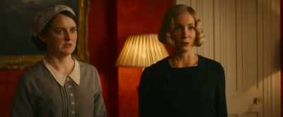 "Don't speak.
Don't open your mouth." - Downton Abbey: A New Era