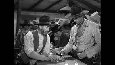 Don't spill none of that liquor - The Westerner