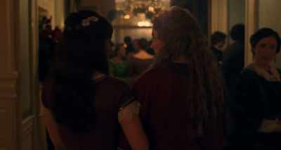 Don't stare, don't put
your hands behind your back, - Little Women