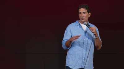 -Don't steal.
Don't go to Uncle Norman."
-(laughter) - Gary Gulman: Born on 3rd Base