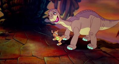 Don't step on a crack - The Land Before Time