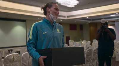 Don't stop scoring.
Keep being you. We all love you, - Matildas: The World at Our Feet