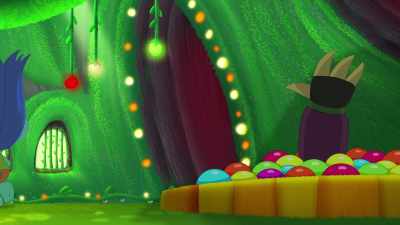 Don't suppose you two
could give me a hand getting out of here? - Trolls: The Beat Goes On!