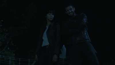 Don't sweat it.I'll be back, 48 hours max. - The Walking Dead: World Beyond