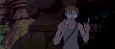 OK Milo don't take no for an answerLook I have some questions for youand I'm not leaving this city until they're answeredYeah that's it That's good that's goodI have some questions for youand you are not leaving this cityuntil they are answered - Atlantis: The Lost Empire
