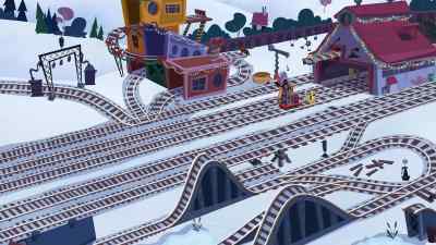 ♪ Don't take
this heaven from one ♪ - Thomas & Friends: The Christmas Letter Express