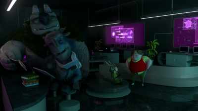 -Don't tell anyone.
-[Aaarrrggh and Blinky groan] - Wizards: Tales of Arcadia
