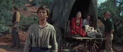 - Don't nobody tell 'em where he is.
- They're coming down now. - The Last Wagon