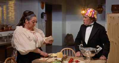 Don't tell me they enjoy the party. - Carry on Abroad