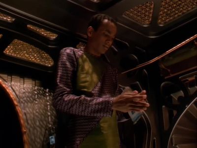 Don't tell me we only have
zero-gravity rations. - Star Trek: Deep Space Nine