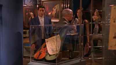 Don't tell me he was
a violinist as well. - Relic Hunter
